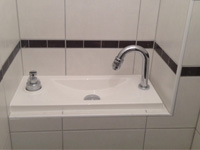 WiCi Bati Wand-WC integriertes Waschbecken - Herr F (Frankreich - 90) - 3 auf 3